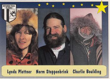 1992 MotorArt Iditarod Sled Dog Race #72 Lynda Plettner / Norm Stoppenbrink / Charlie Boulding Front